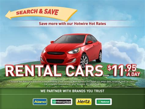 hotwire budget car rental.